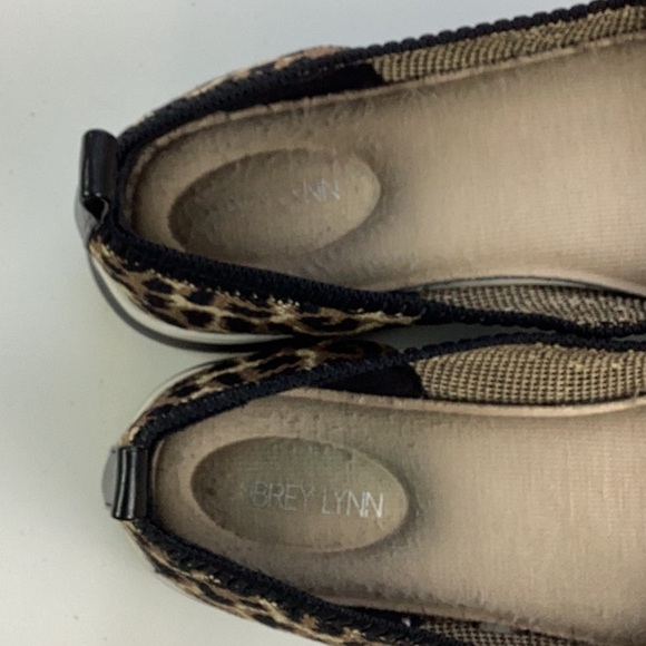 Aubrey Lynn Leopard Print Womens Size 9 Flats. - Picture 3 of 7